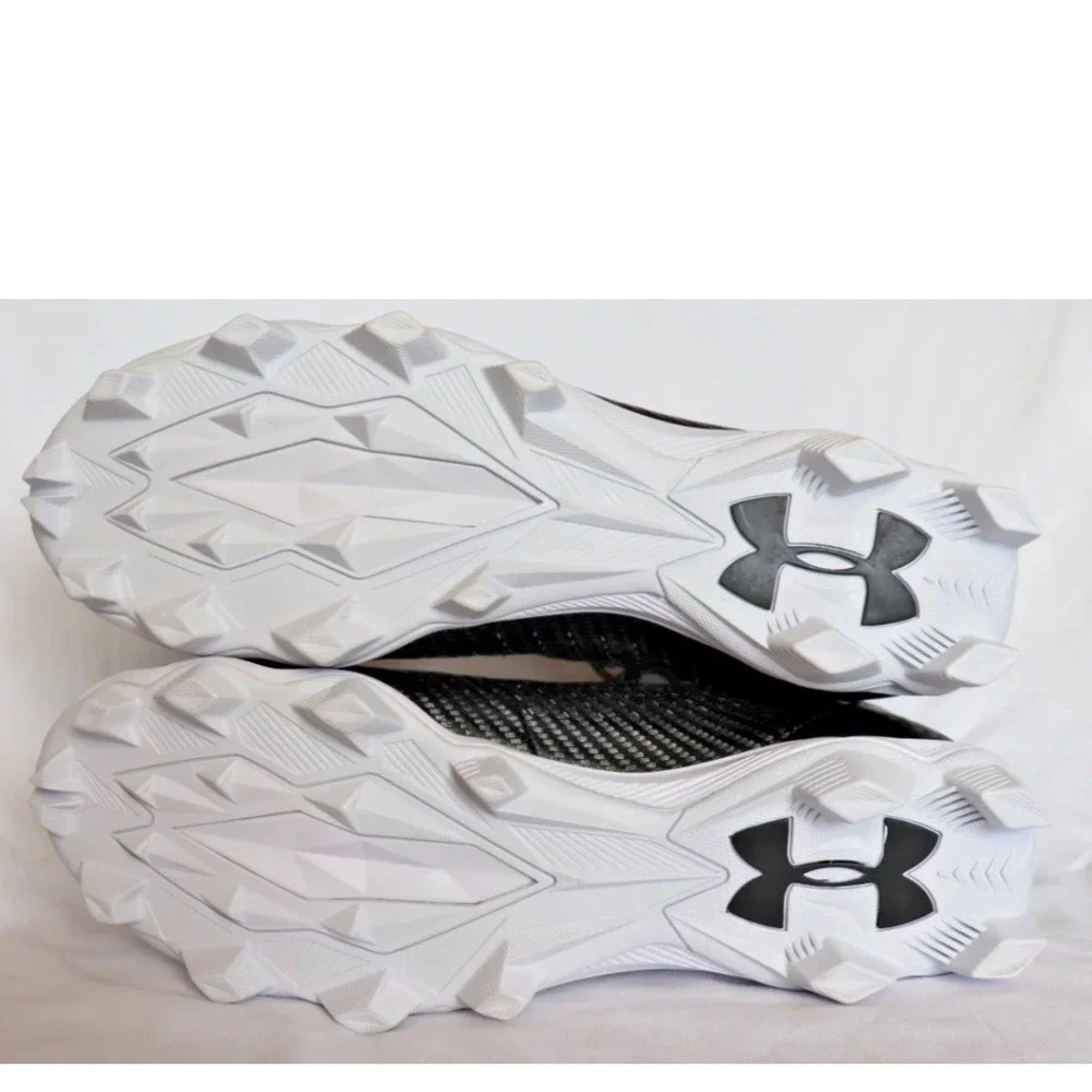 Under Armour Highlight Hammer MC Football Cleats Black White 3027300001 Mens 8.5